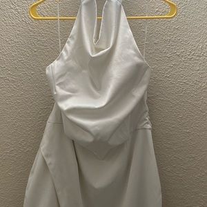 ELLIATT Camo Dress in White from Revolve